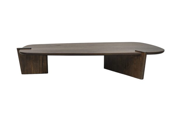 Mesa baja Boat Orgánica 0,75 x 1,55 - EL MUEBLE