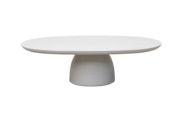 Mesa baja Bullet Oval - EL MUEBLE