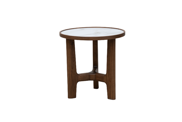 Mesa baja Tillow Ø 050 x 050h - EL MUEBLE