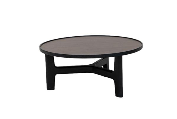Mesa baja Tillow Ø 080 x 035h - EL MUEBLE